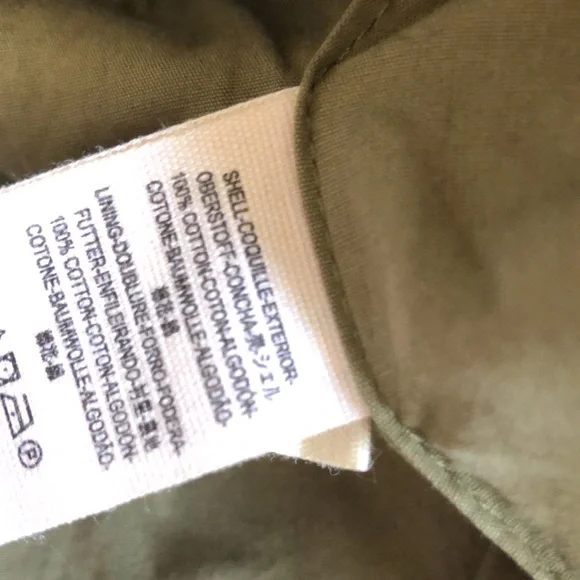 Free People In Our Nature Military Green Wrap Cargo Jacket M - Picture 10 of 14